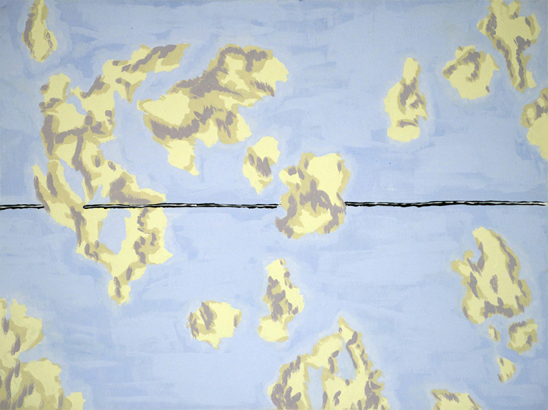 Illustration #1 from the original story by Joel Golombeck's -- 18in x 24in, tempera on watercolor paper