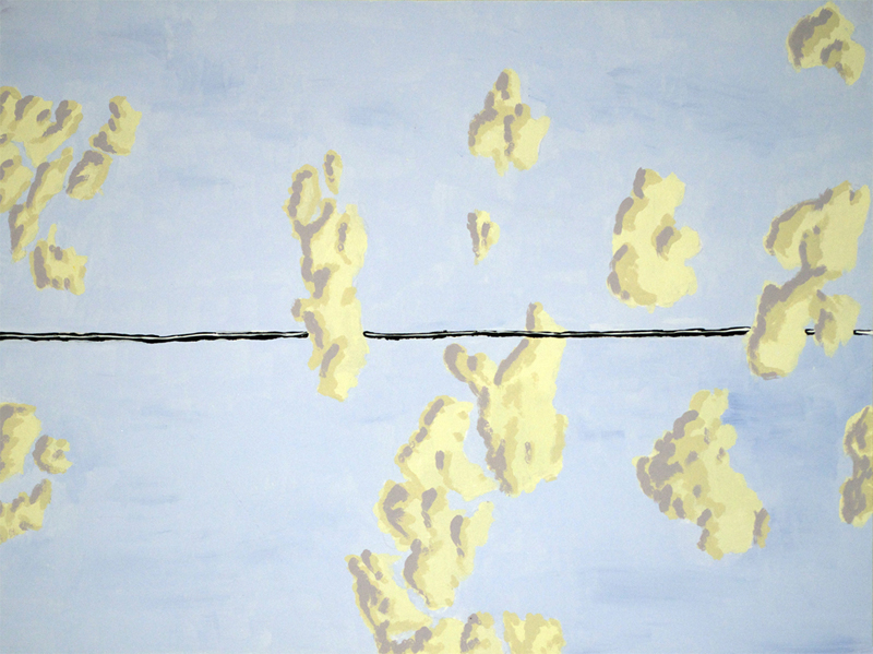 Illustration #2 from the original story by Joel Golombeck's -- 18in x 24in, tempera on watercolor paper