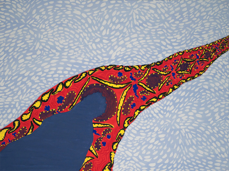 Illustration #22 from the original story by Joel Golombeck's -- 18in x 24in, tempera on watercolor paper